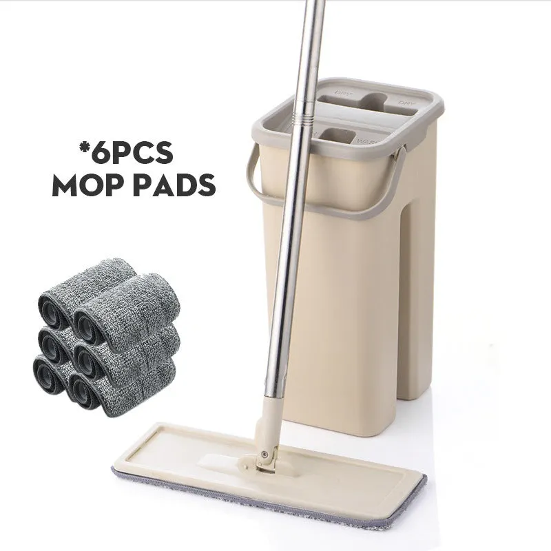 Hands-free Pleated Mop And Bucket