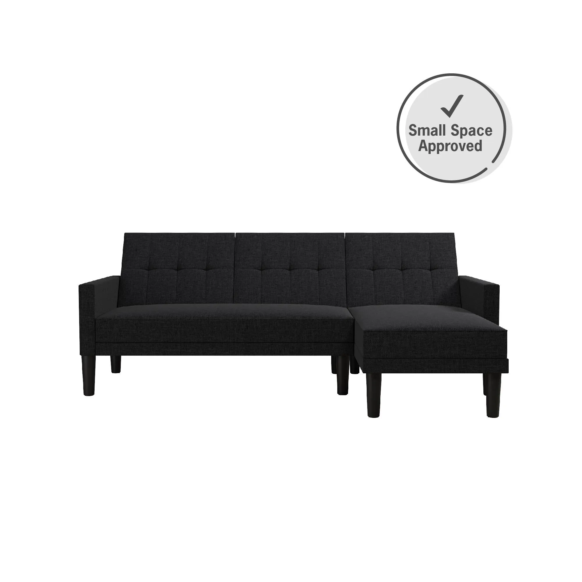 Haven Small Space Reversible Sectional Futon