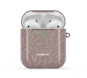 Hibiscus Grey AirPods Case