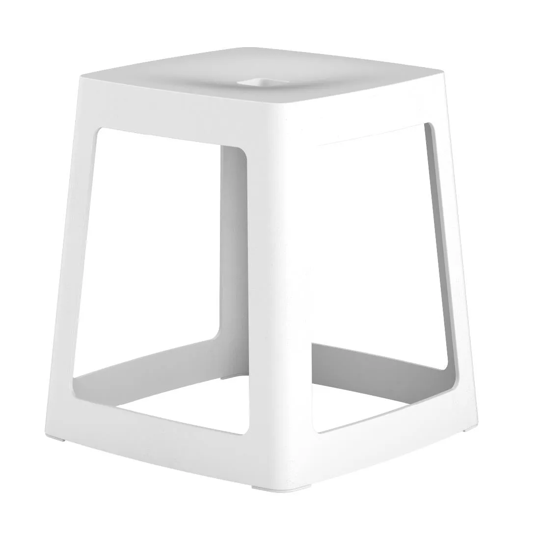 HX770 Origin Base Stool Traffic White 400x400x440mm (Pack of 2)