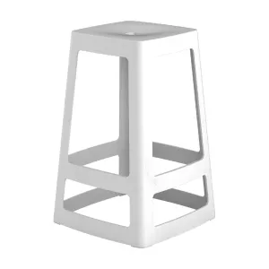 HX783 Origin Base Mid Stool Light Grey 430x430x560mm (Pack of 2)