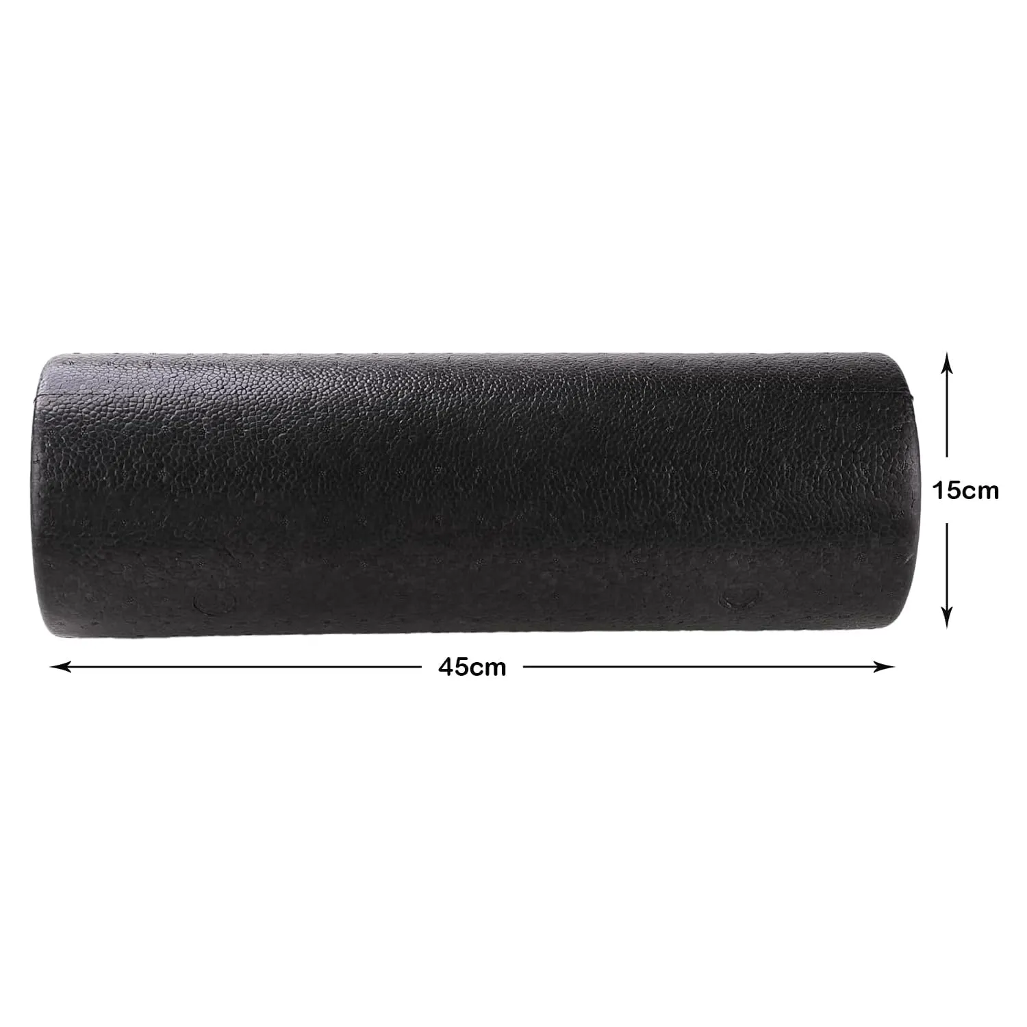 Kuber Industries Foam Roller For Exercise, Back Pain, Knee Pain-Pack of 6 (Black)