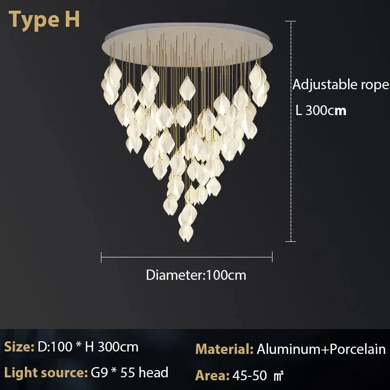 Luxury Pendant Light with Adjustable Lamp