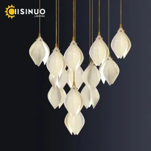 Luxury Pendant Light with Adjustable Lamp