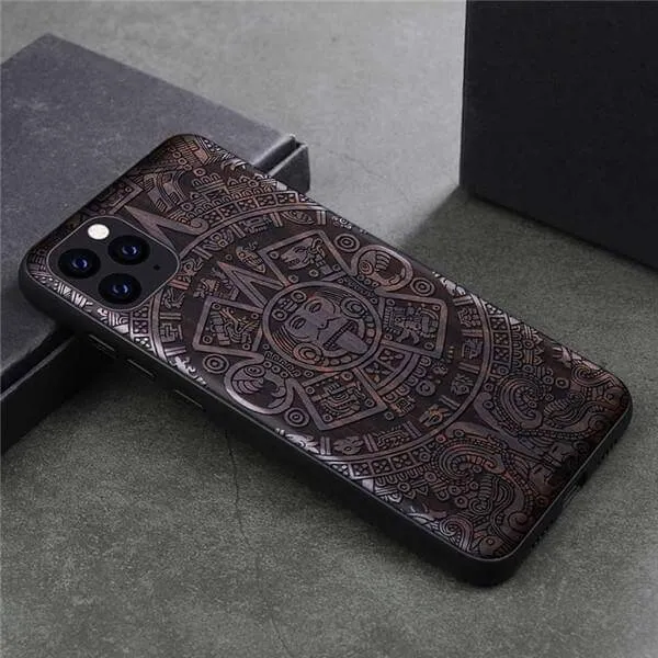 Luxury Wooden Flexible iPhone Case