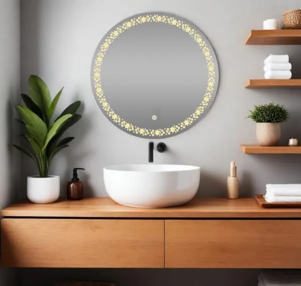 ModDwell-Twinkling Star LED Mirror (500 Diameter)