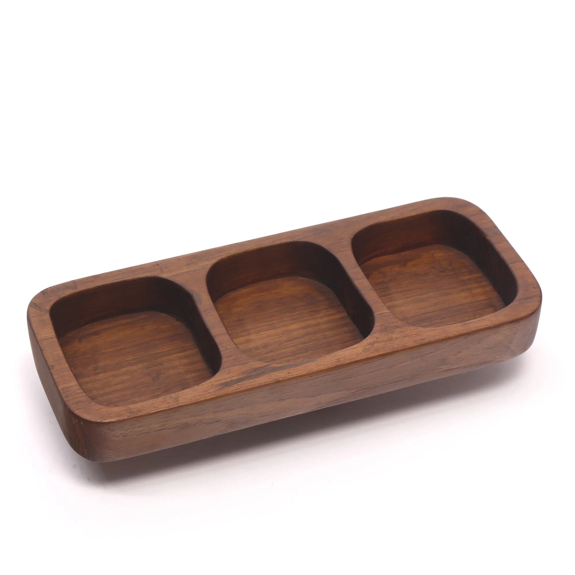 Multi-slot Wooden Tray