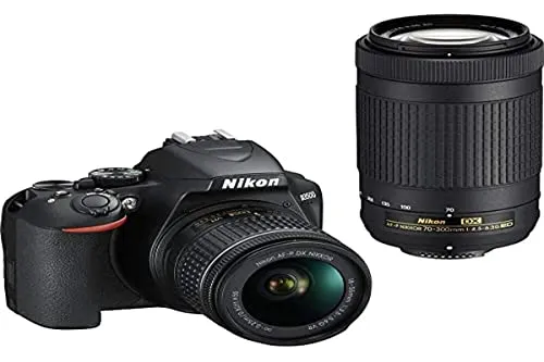 Nikon D3500 W/ AF-P DX NIKKOR 18-55mm f/3.5-5.6G VR Black