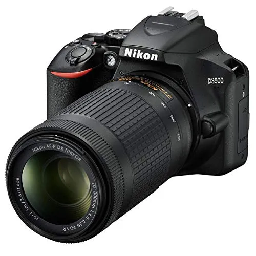 Nikon D3500 W/ AF-P DX NIKKOR 18-55mm f/3.5-5.6G VR Black