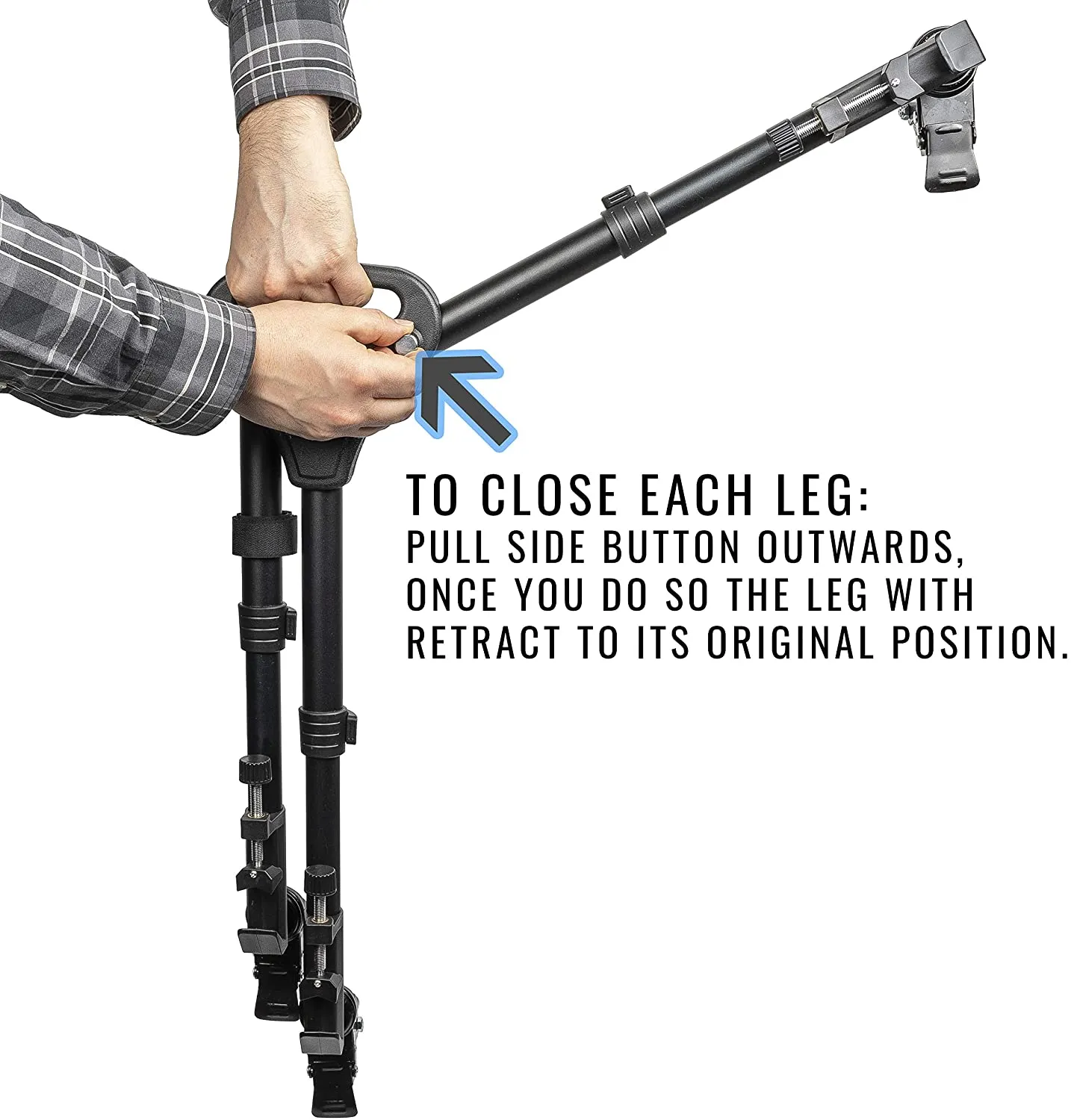 NJA 60inch Carbon Fiber Tripod with Monopod &amp; Tripod Dolly