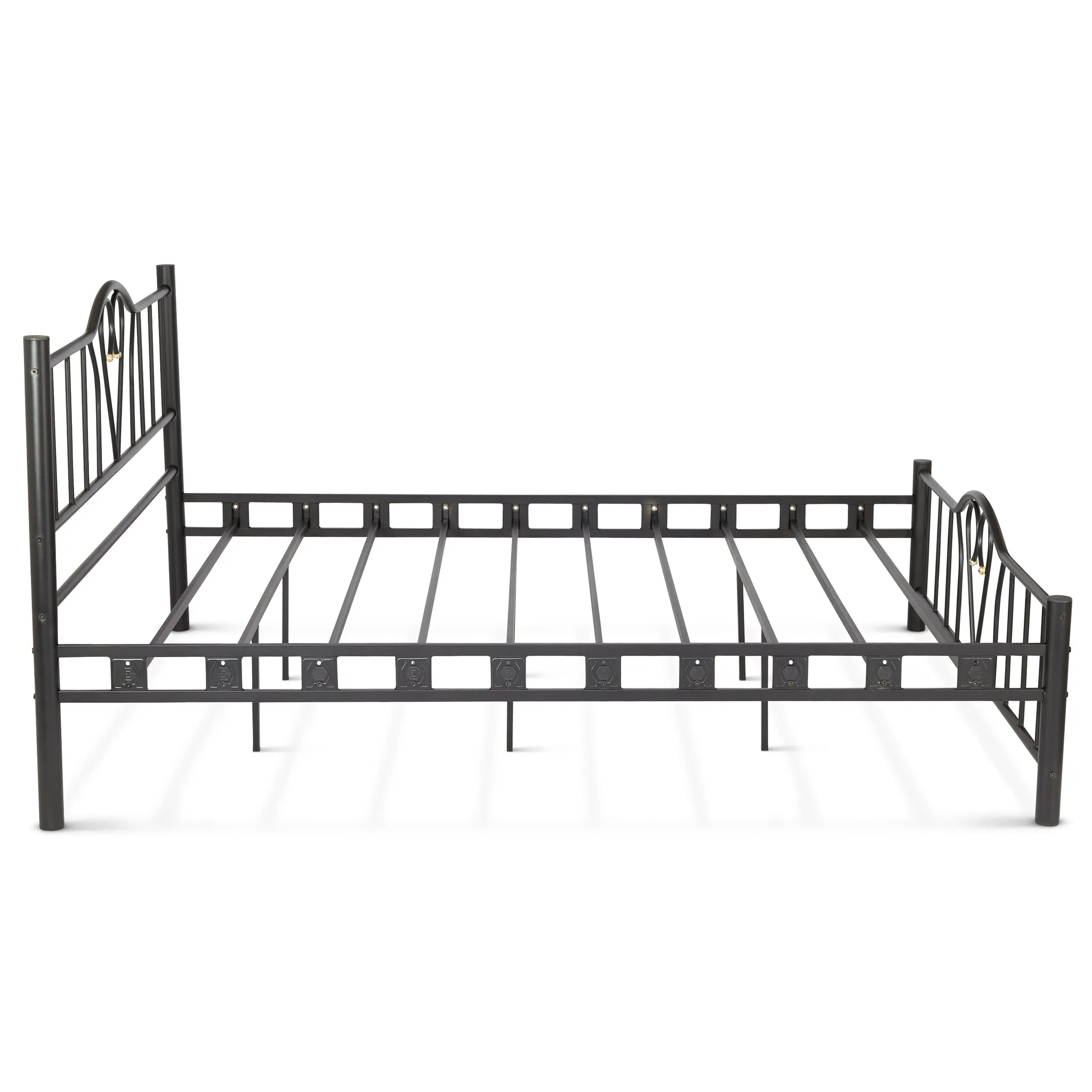 Orkide Metal 5FT King Size Bed Frame - Black