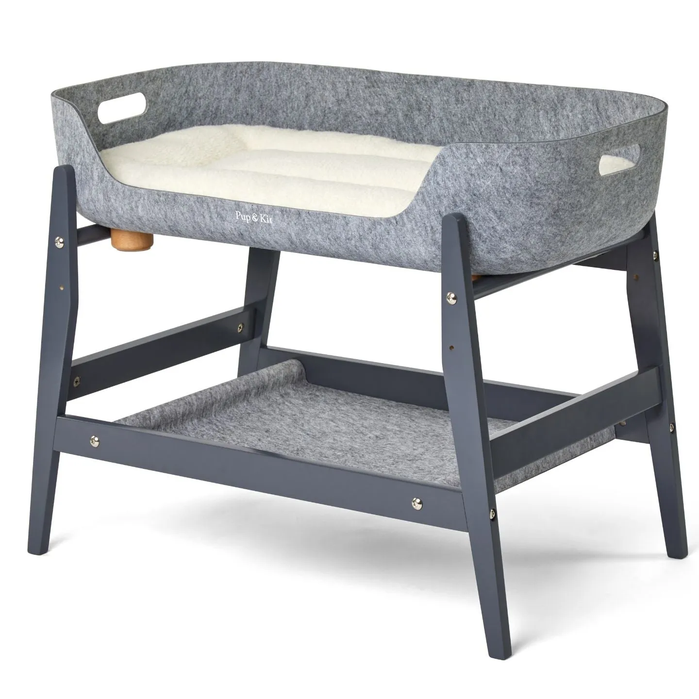 PetNest Bedside Pet Bed - Slate