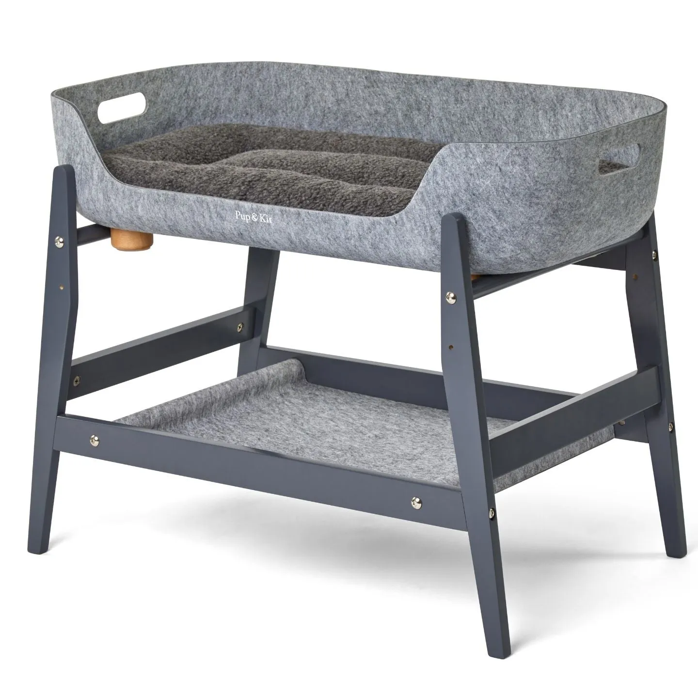 PetNest Bedside Pet Bed - Slate