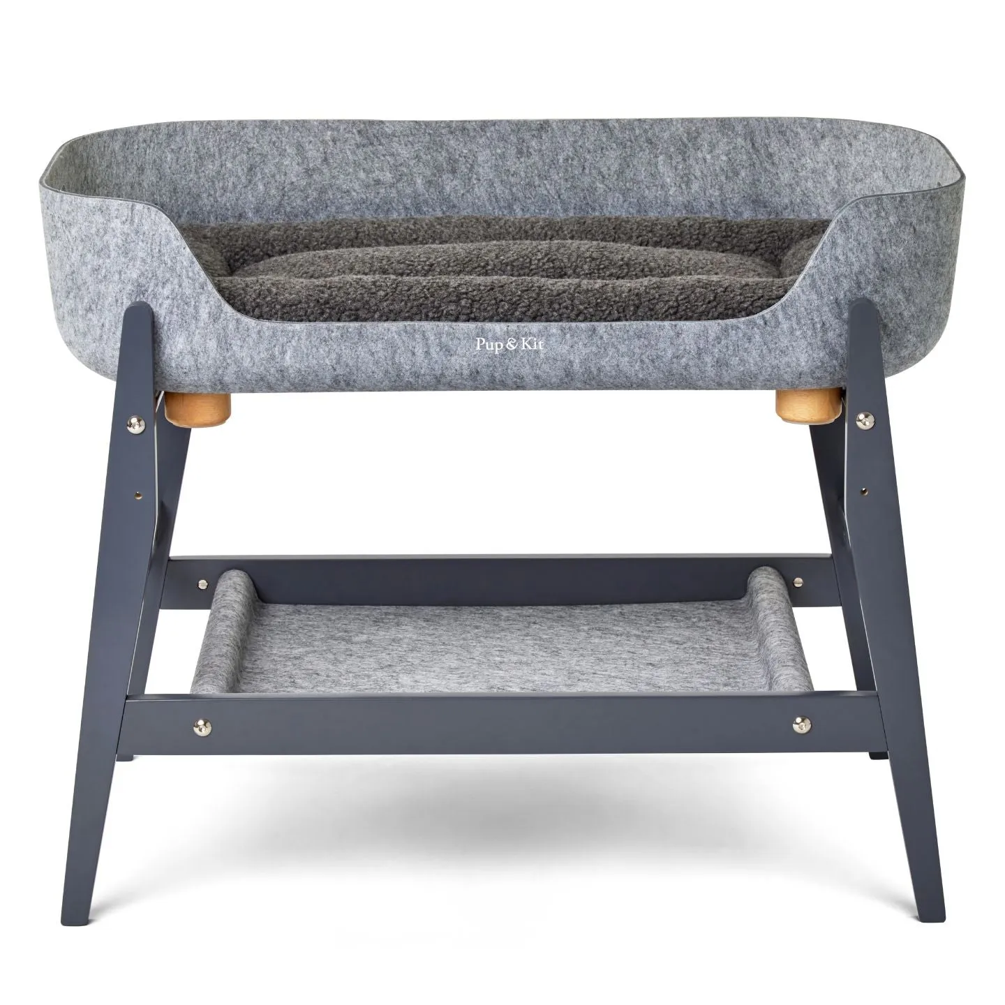 PetNest Bedside Pet Bed - Slate