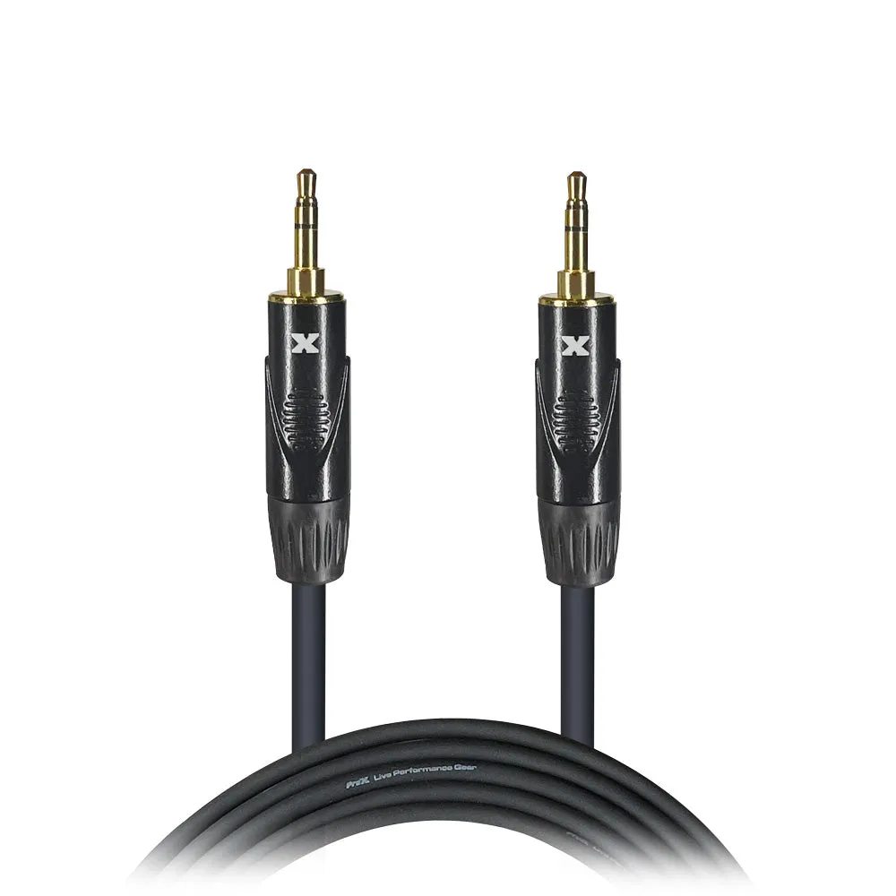 ProX XC-MM05 5 Ft. Balanced TRS-M Mini 1/8" to TRS-M Mini 1/8" High-Performance Audio Cable