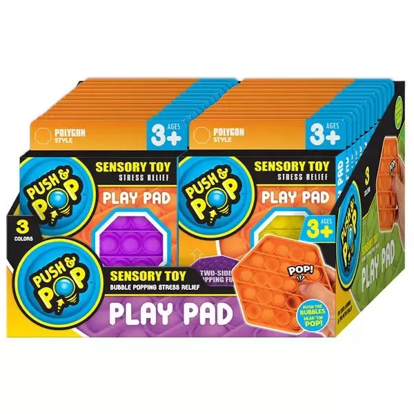 *Push and Pop Play Pad Sensory Toy