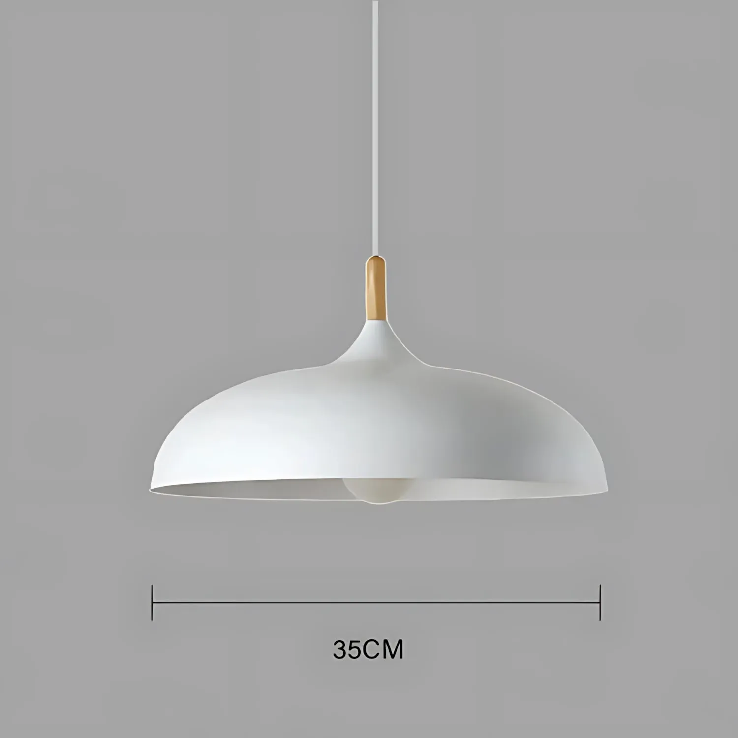 Rheinsberg - Nordic Oak Ceiling Lamp