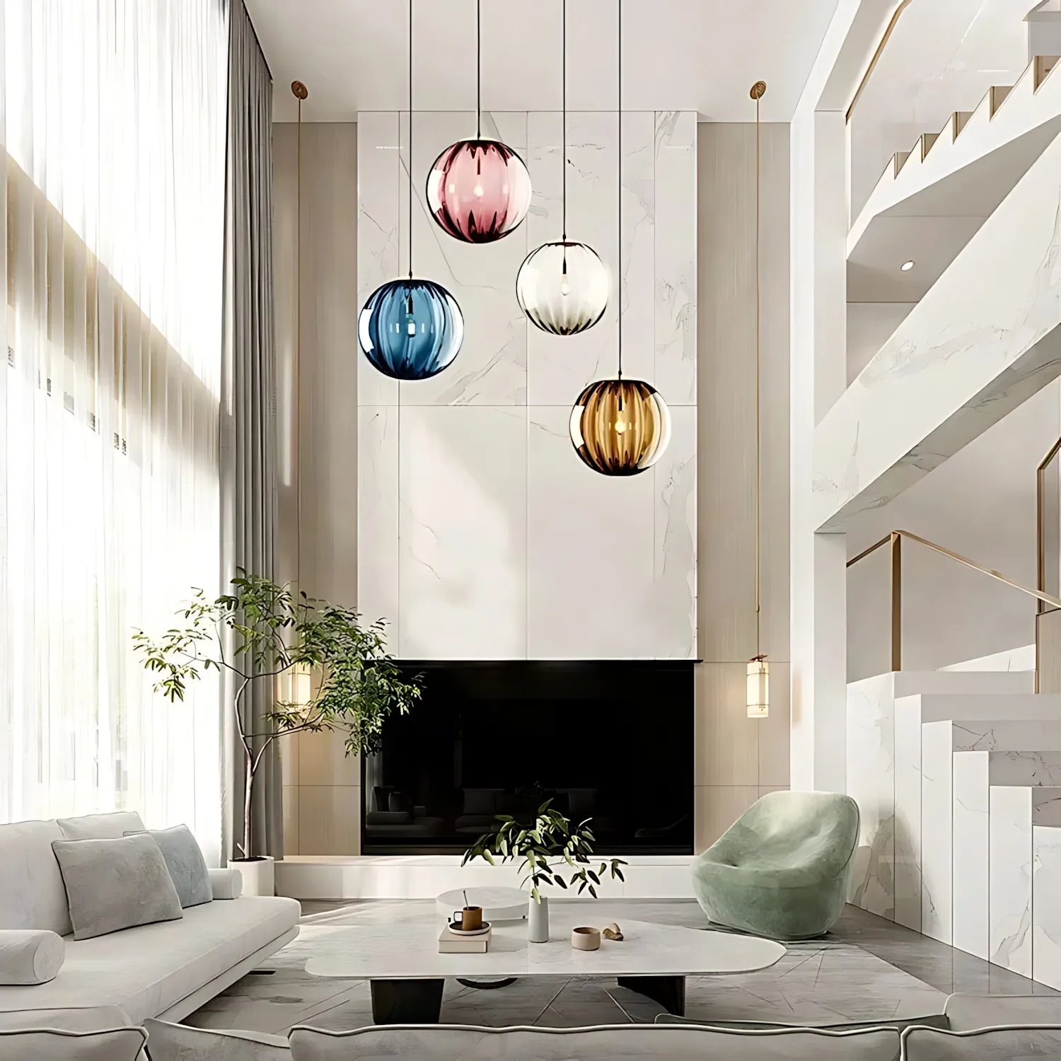 Sphere LED Pendant Light