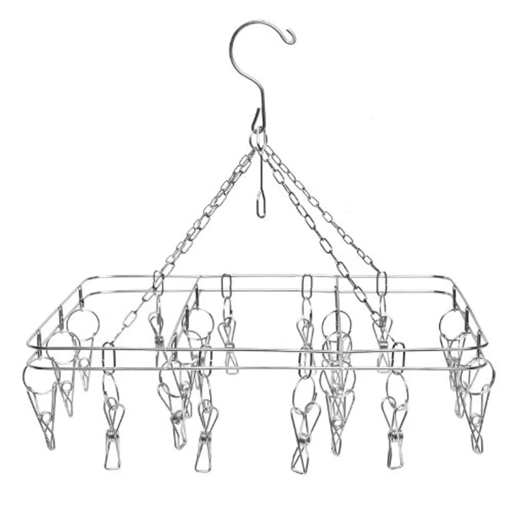 SQUARE FLAG / TEE SHIRT  DISPLAY HANGING 20 PC CLIP RACK (Sold by the piece) *- CLOSEOUT NOW $ 7.50 EA