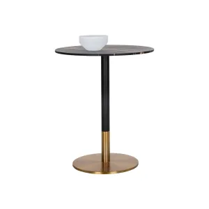 Sunpan Massie Bar Table - Black Marble