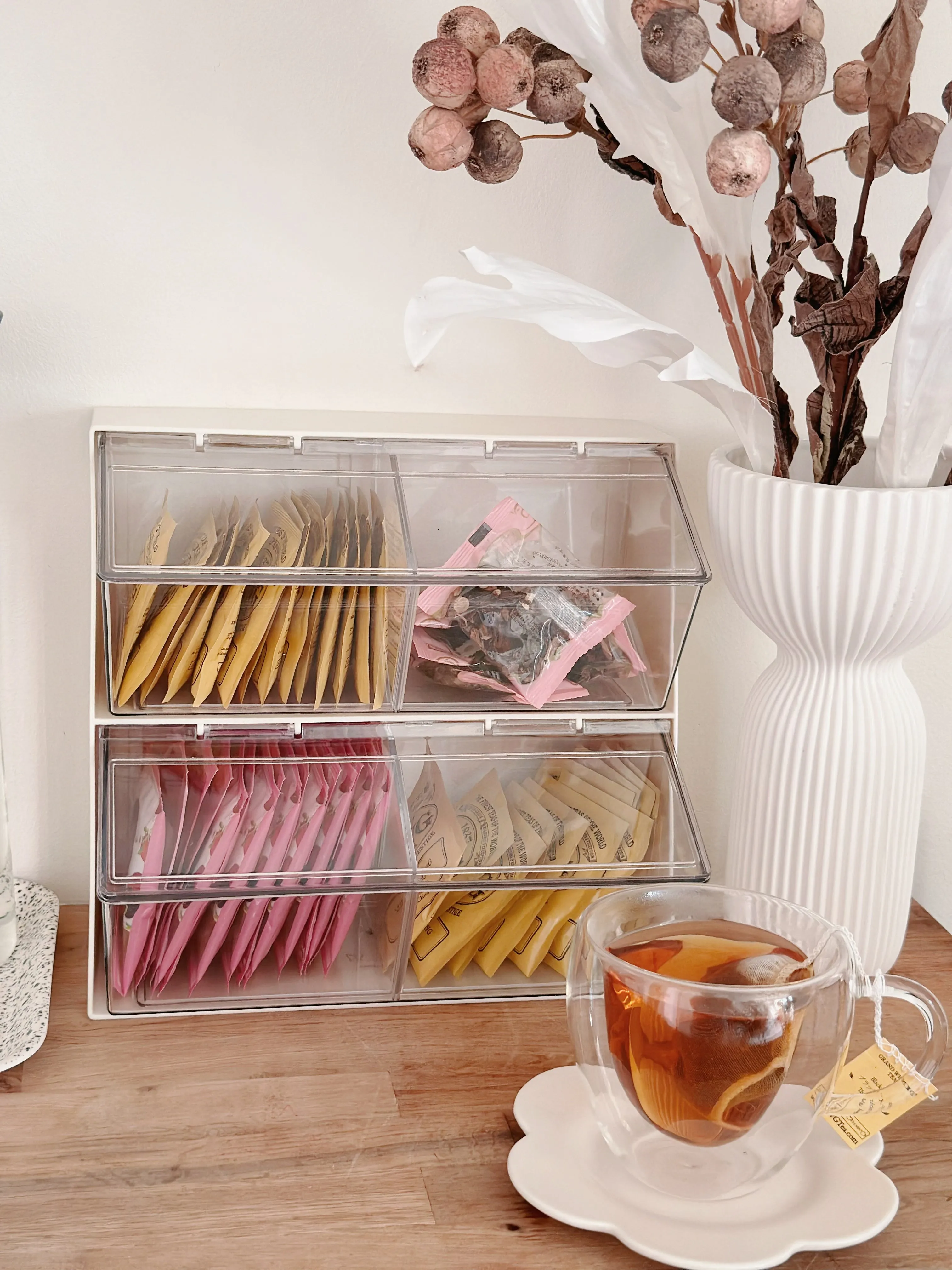 Teabag and Coffee Capsule Organiser