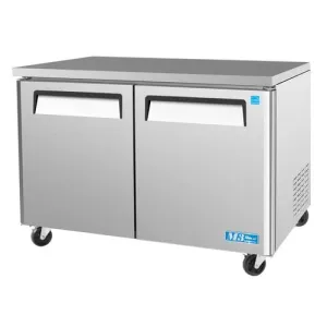 Turbo Air MUF-48-N Under counter Freezer 12 cu ft Two Door