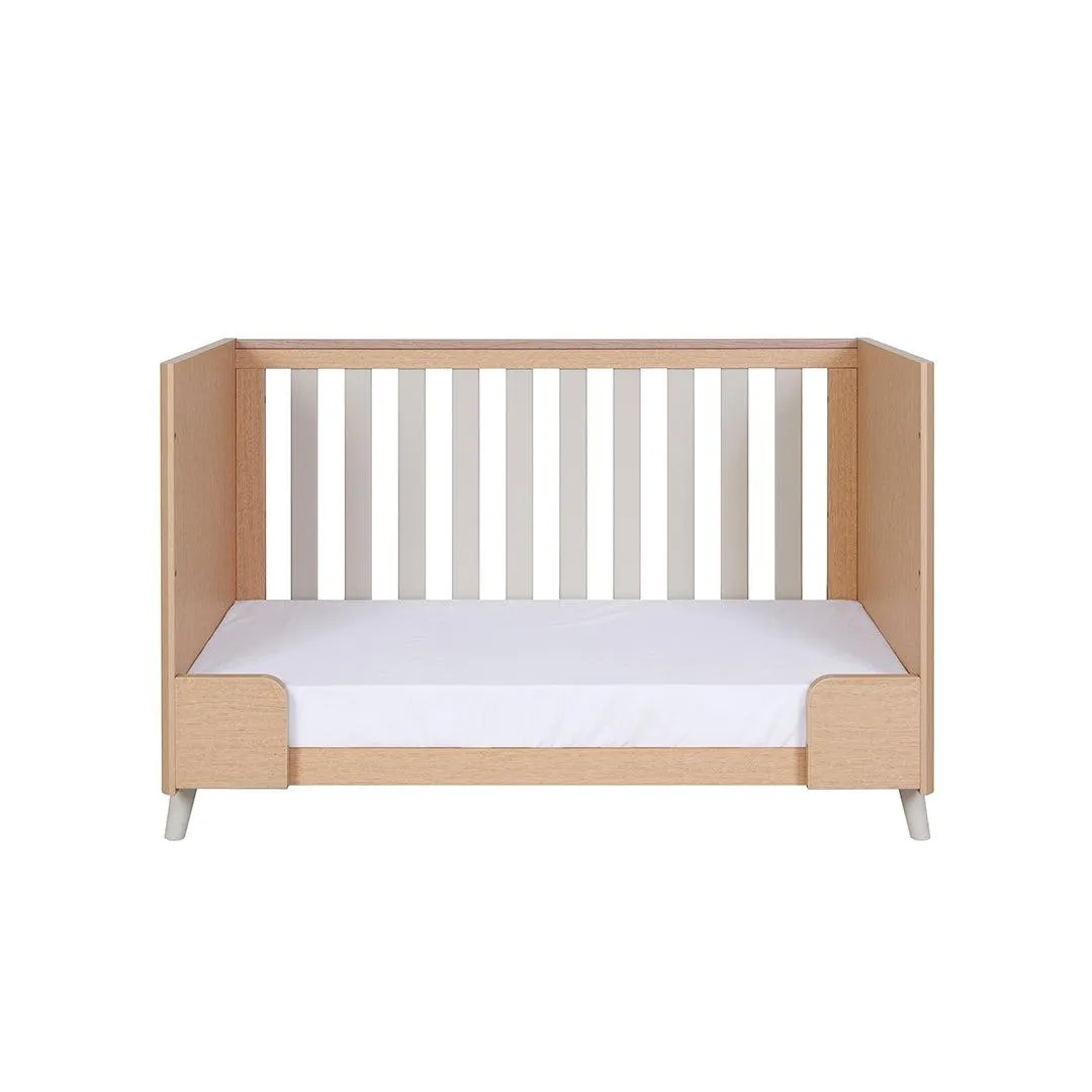 Tutti Bambini Fika Mini 2 Piece Room Set - Light Oak/White Sand