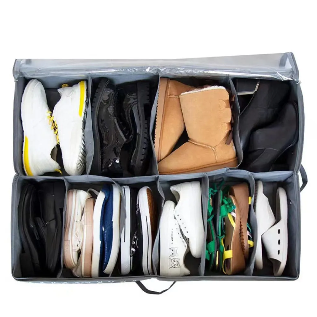 Underbed Storage Containers For Shoes & Clothes (29.5'' X 23.6'' X 5.9'')