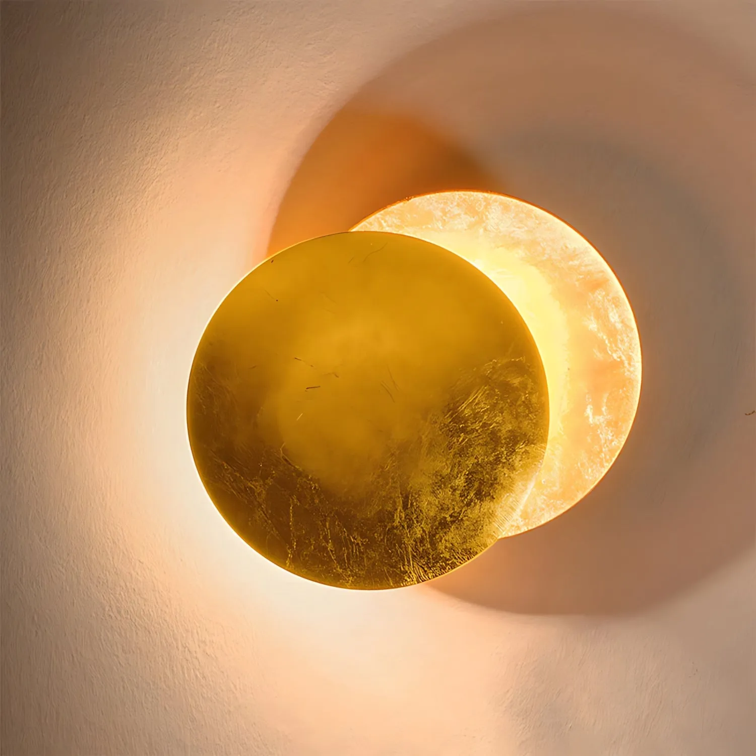 Unique Eclipse 360-Degree Rotating LED Wall Lamp