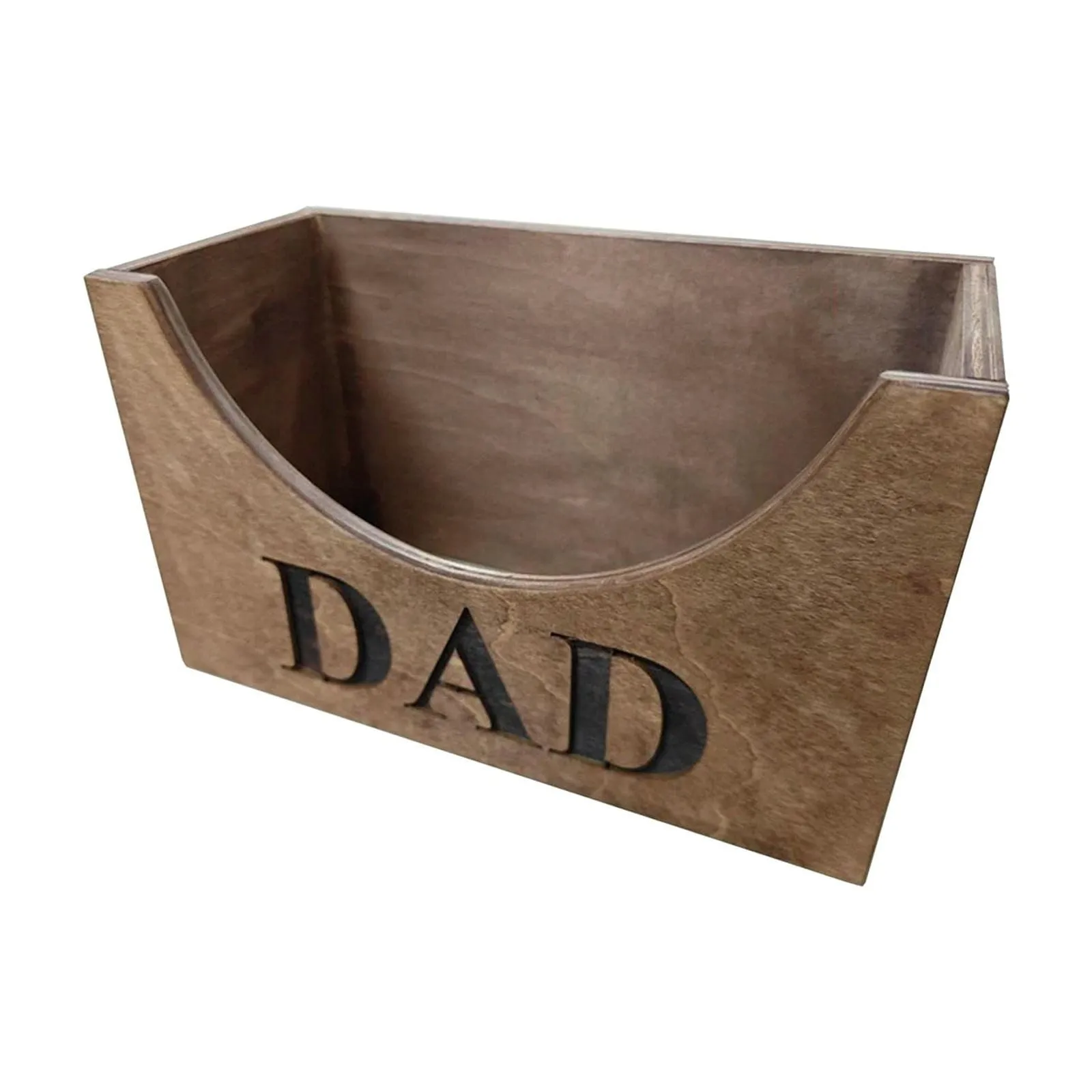 versatile Wooden Hat Holder Dad Box Hat Display Stand, Ideal Gift for Dad From Daughter Son, Dad Hat Holder Hat Rack for Baseball Caps Home Organizer Decoration Gifts for Christmas Father's Day