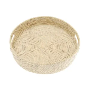 Walton & Co. 35cm White Rattan Tray