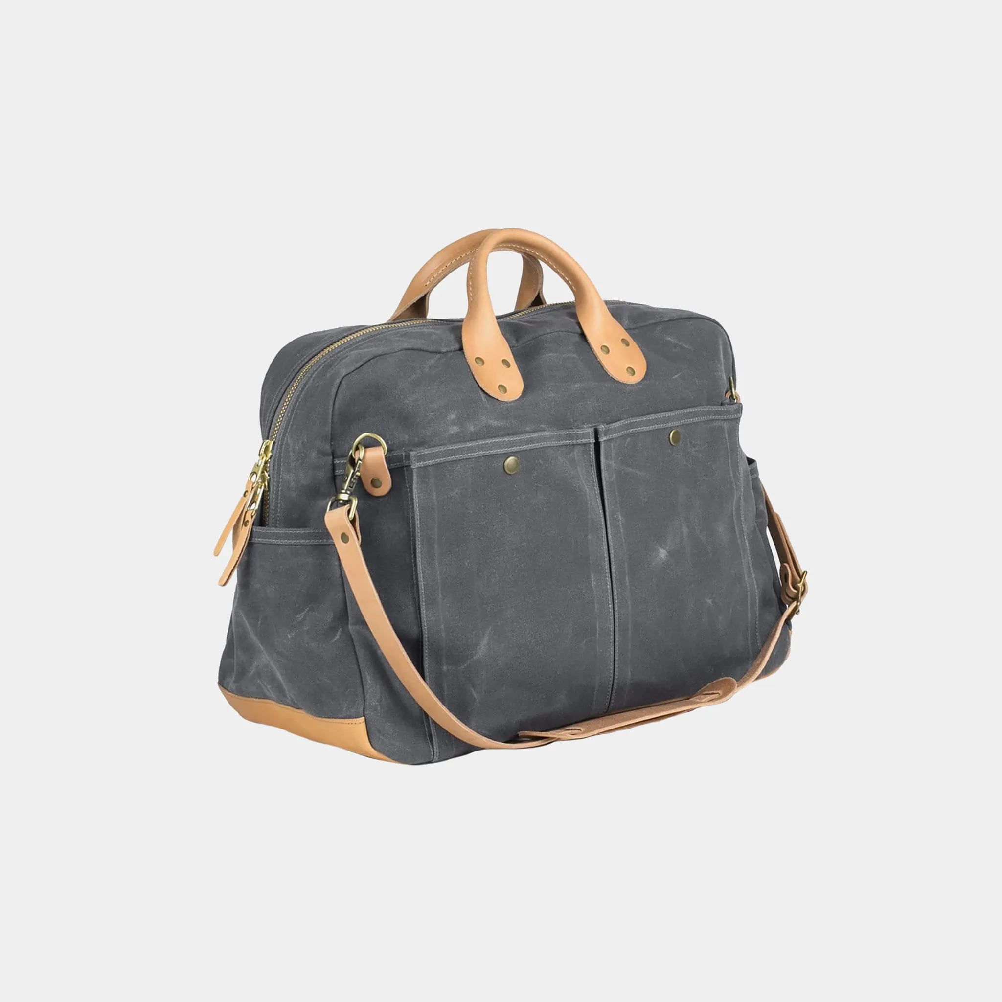 Weekender Waxed Canvas Bag