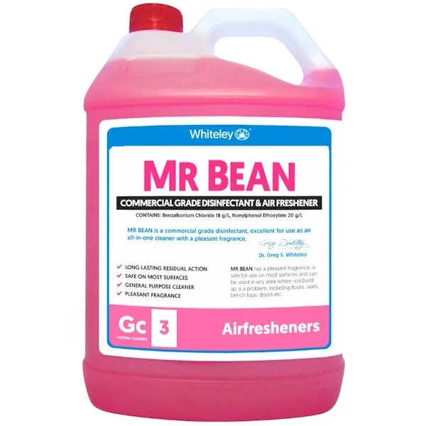 Whiteley Mr Bean Commercial Grade Disinfectant and Air Freshener