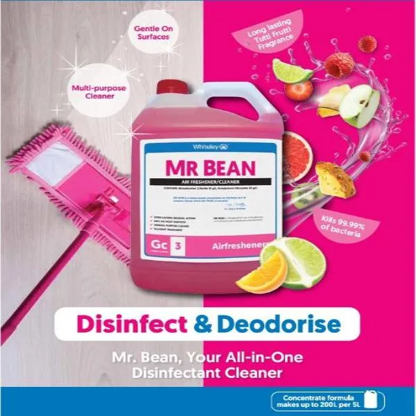 Whiteley Mr Bean Commercial Grade Disinfectant and Air Freshener