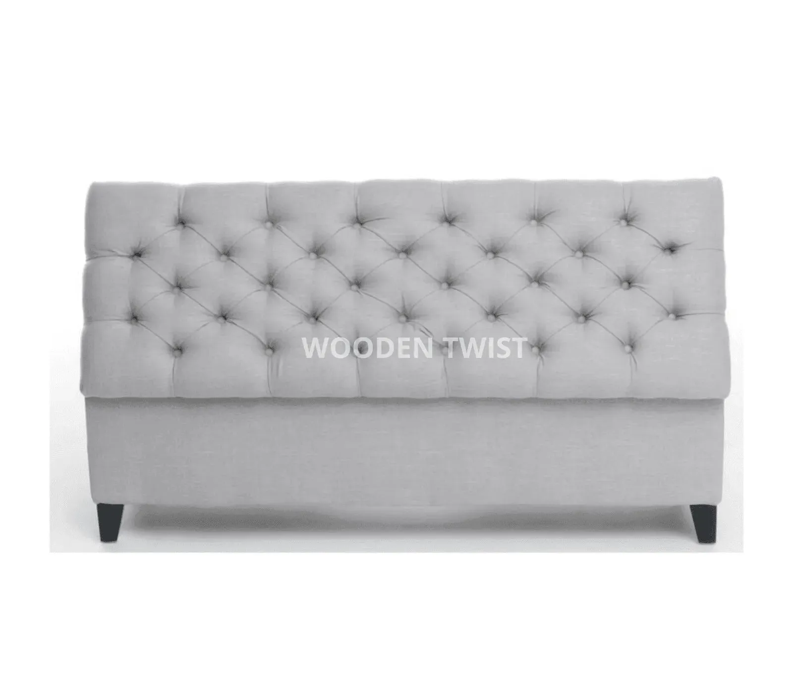 Wooden Twist Zelja Solid Wood Flip Top Storage Bench Couch